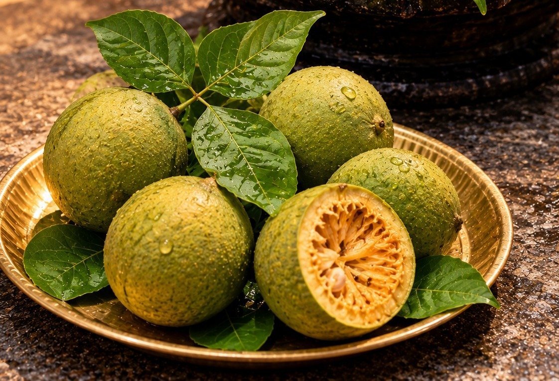 Bilwa Fruit Offering